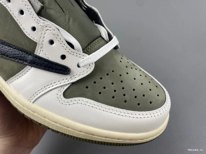 Rep TB X 1 OG AIR OLIVE TRAVIS MEDIUM JORDAN LOW SCOTT DM7866-200 0730